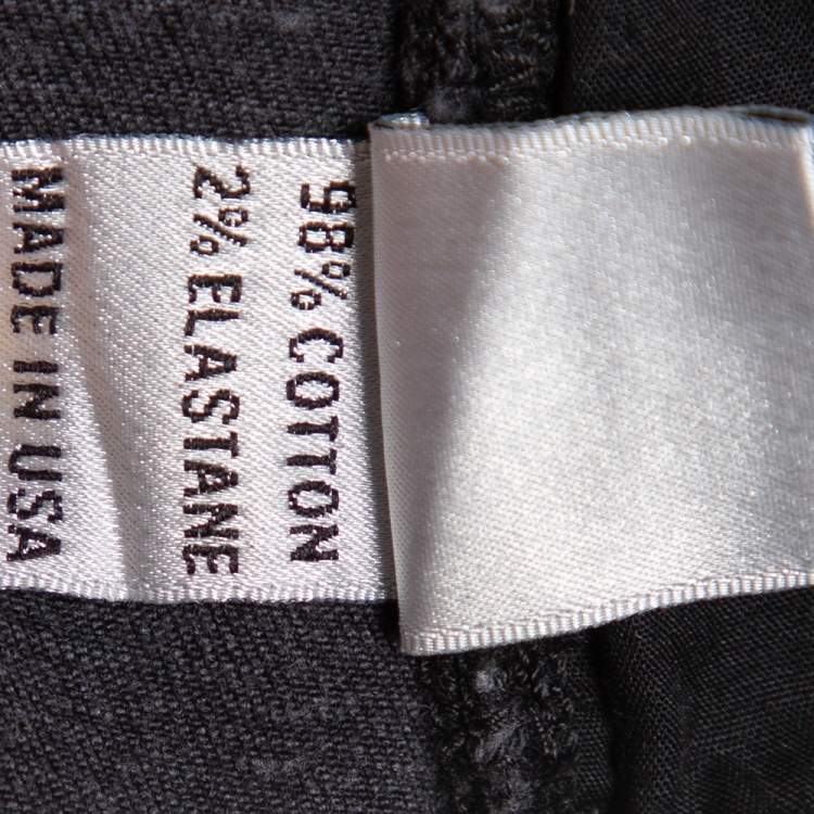 Pre Owned Lovers + Friends Black Denim Distressed Skinny Ricky Jeans M