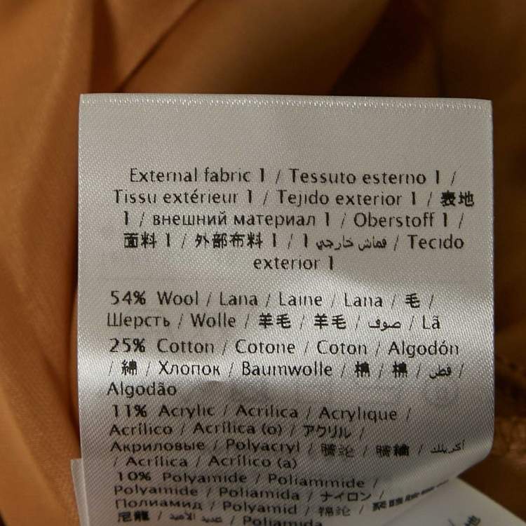 مملوكة مسبقًا M Missoni Multicolor Patterned Knit Sleeveless Midi Dress S