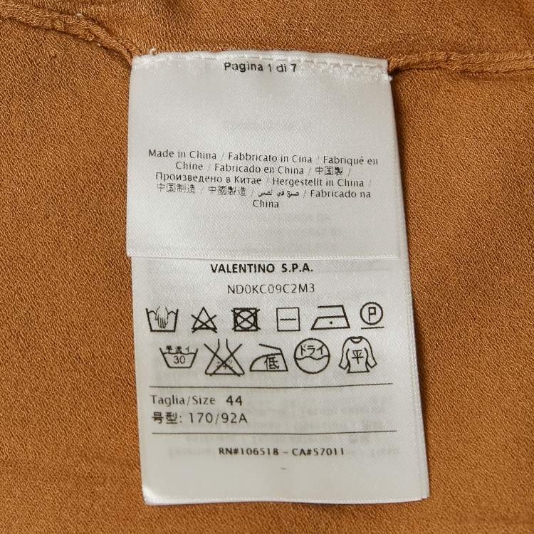 Pre Owned M Missoni Beige Stretch Knit Crewneck Sweatshirt M