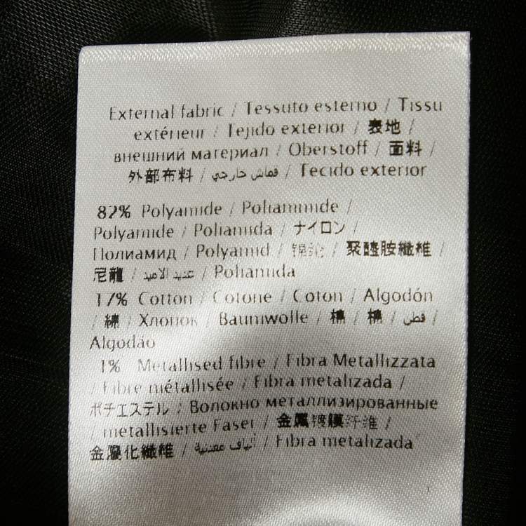 Pre Owned M Missoni Multicolor Stripe Knit Lurex V-Neck Maxi Dress M