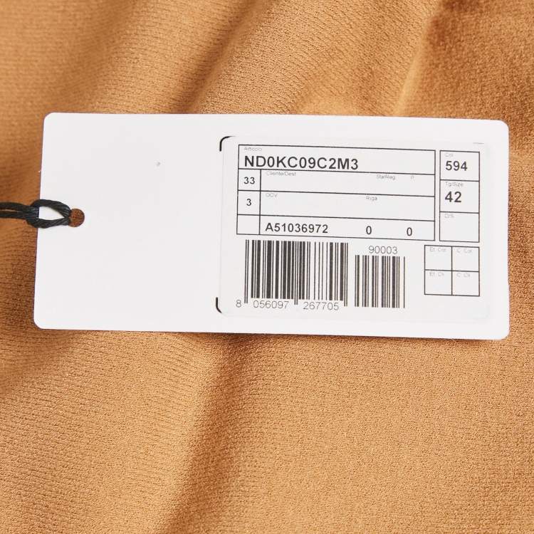 Pre Owned M Missoni Beige Stretch Knit Crewneck Sweatshirt M