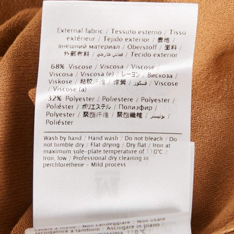 مملوكة مسبقًا M Missoni Beige Stretch Knit Crewneck Sweatshirt S