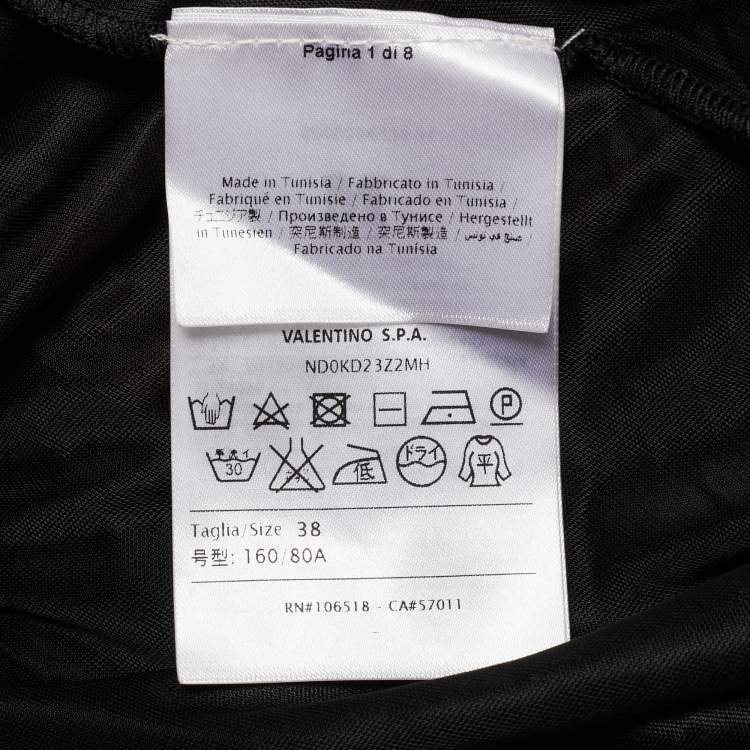 Pre Owned M Missoni Multicolor Patterned Knit Long Sleeve Midi Dress S