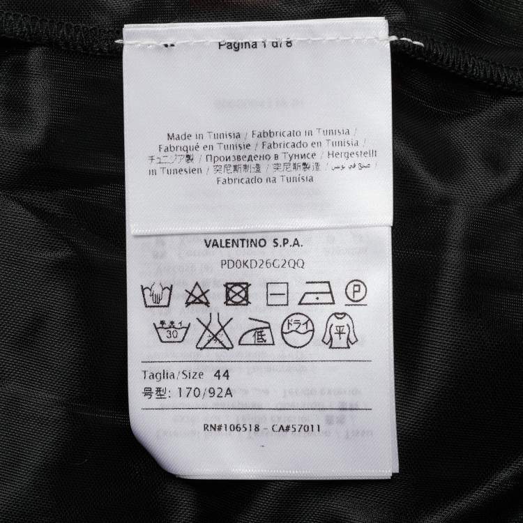 Pre Owned M Missoni Green/Orange Alga and Bubble Pattern Knit Midi Dress M