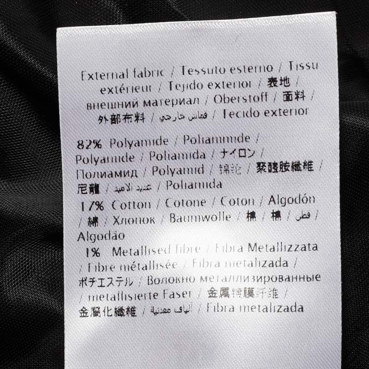 Pre Owned M Missoni Orange/Plum Stripe Pattern Lurex Knit Maxi Dress M