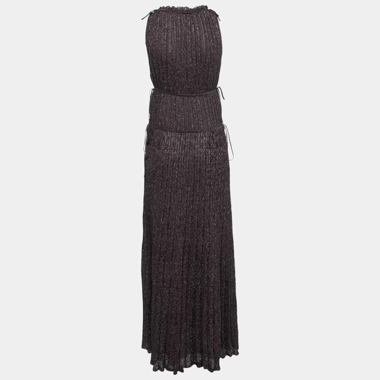 M missoni discount pleated maxi dress