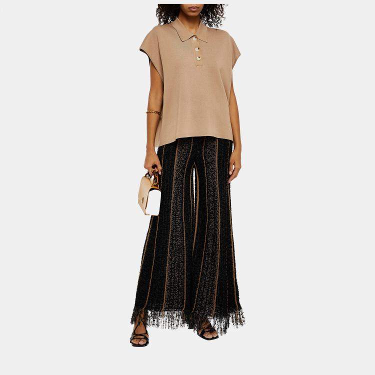 مملوكة مسبقًا M Missoni Multicolor Wide Leg Pants S (IT 40)