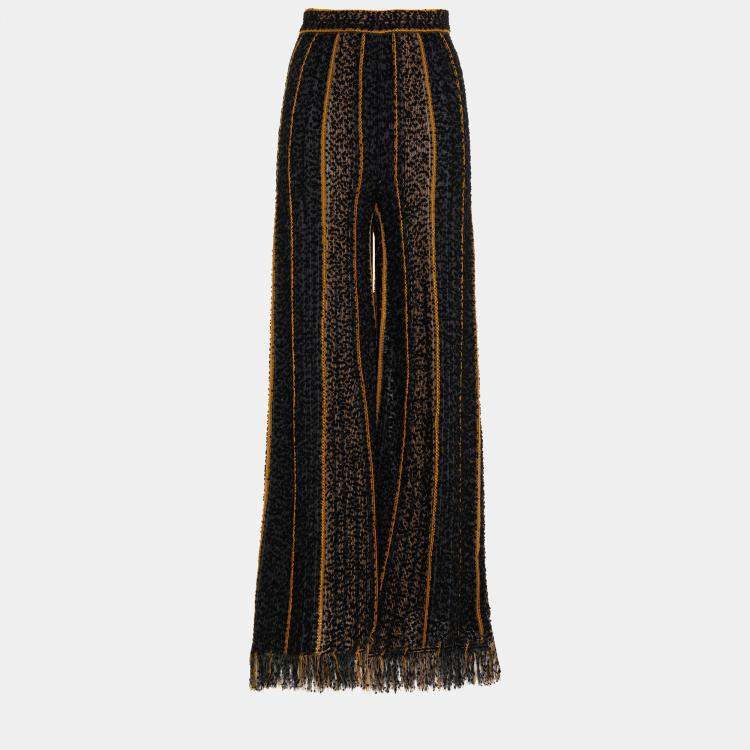 مملوكة مسبقًا M Missoni Multicolor Wide Leg Pants S (IT 40)
