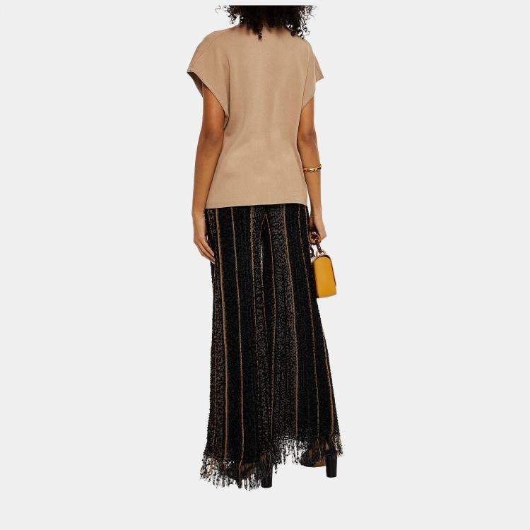 مملوكة مسبقًا M Missoni Multicolor Wide Leg Pants S (IT 40)