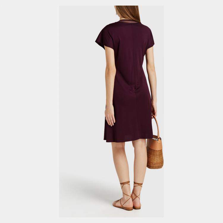 مملوكة مسبقًا M Missoni Viscose Knee Length Dress S