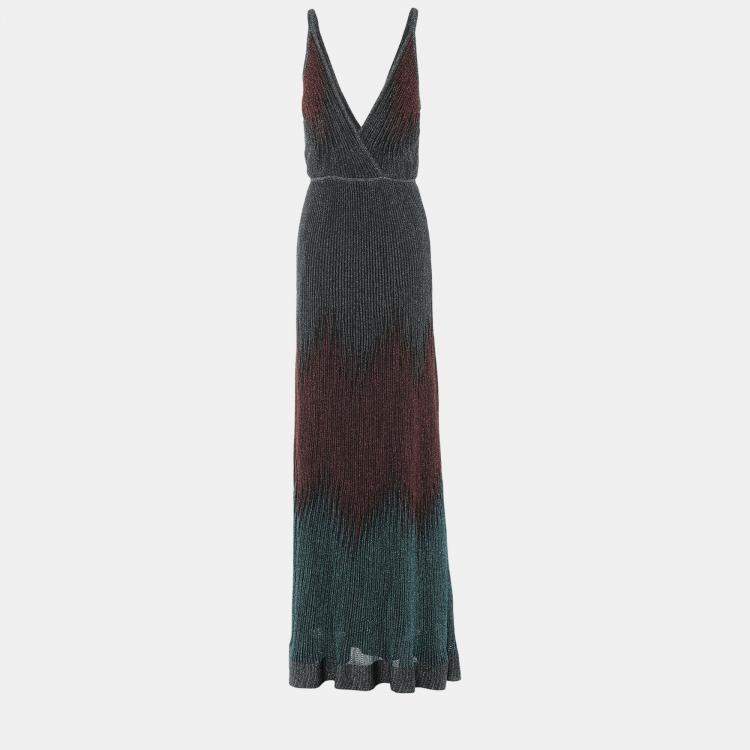 Pre Owned M Missoni Viscose Maxi dresses 42