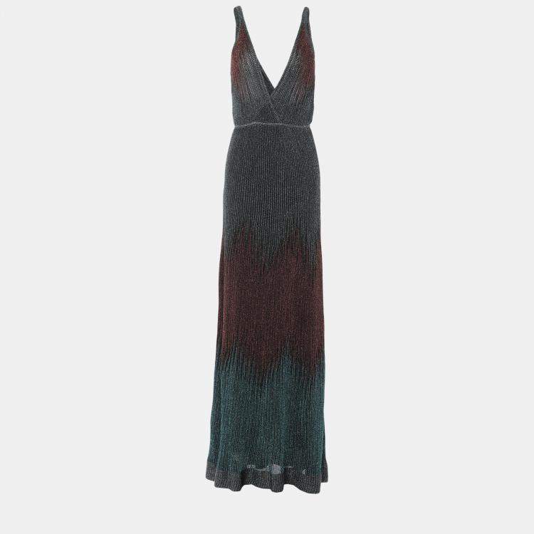 Pre Owned M Missoni Viscose Maxi dresses 42