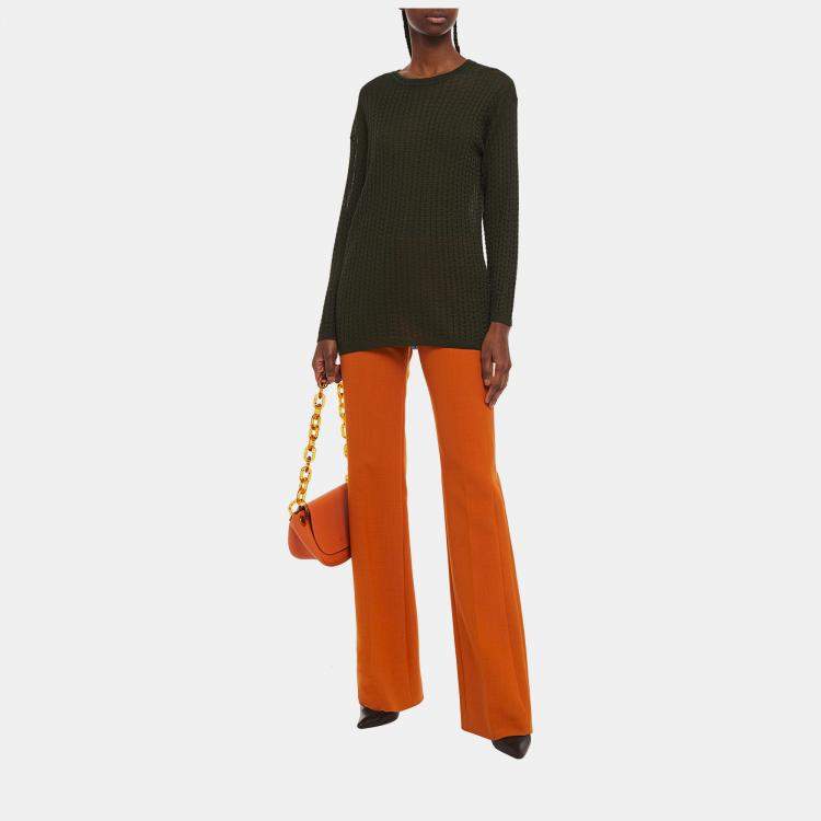 Pre Owned M Missoni Wool Crew Neck Sweaters 40