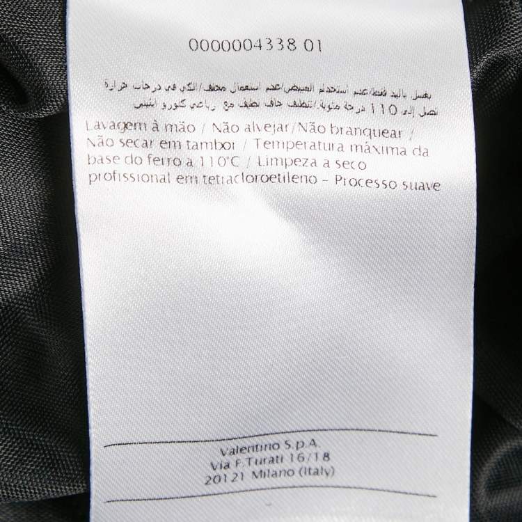 مملوكة مسبقًا M Missoni Blue Pattered Knit Mini Dress M