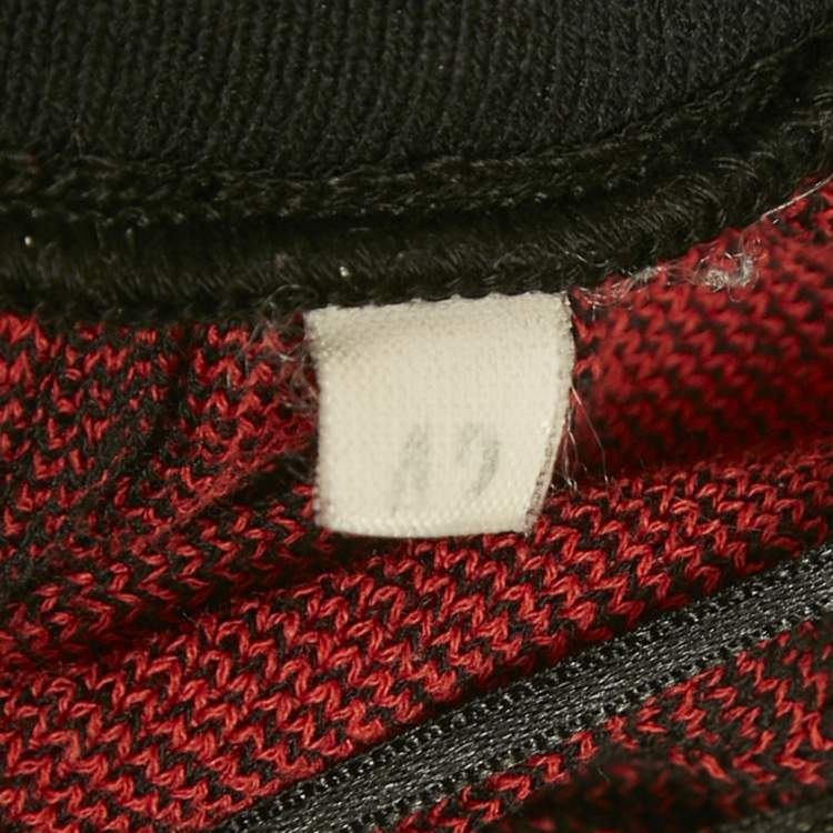 Pre Owned M Missoni Multicolor Knit Pleated Mini Skirt M