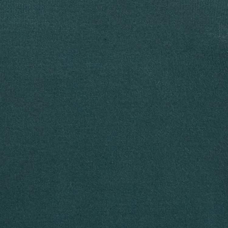 Pre Owned M Missoni Teal Blue Stretch Knit Crewneck Sweatshirt M