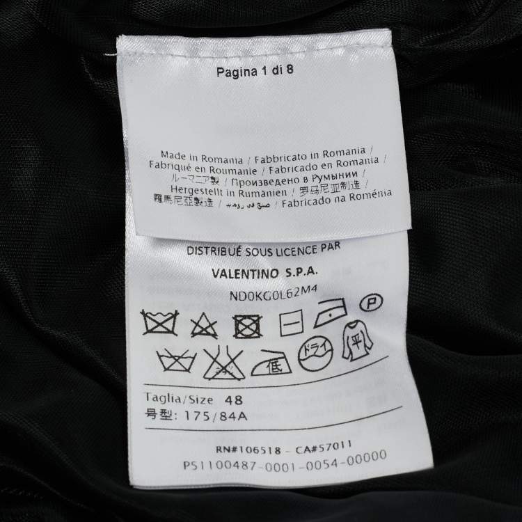 Pre Owned M Missoni Multicolor Patterned Knit Maxi Skirt L