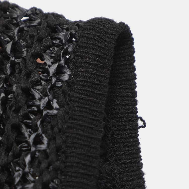 مملوكة مسبقًا M Missoni Multicolor Stretch Knit Sleeveless Midi Dresses S