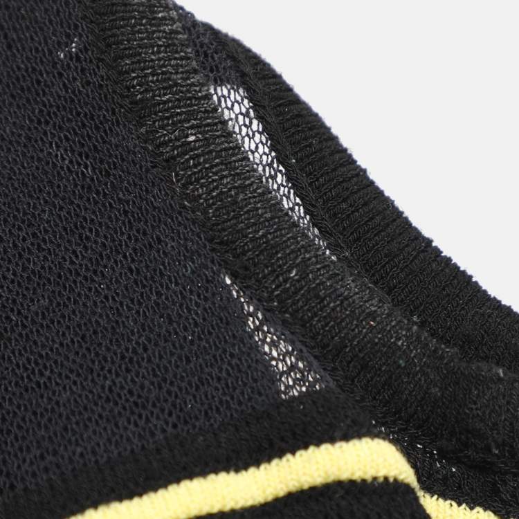 مملوكة مسبقًا M Missoni Multicolor Stretch Knit Sleeveless Midi Dresses S