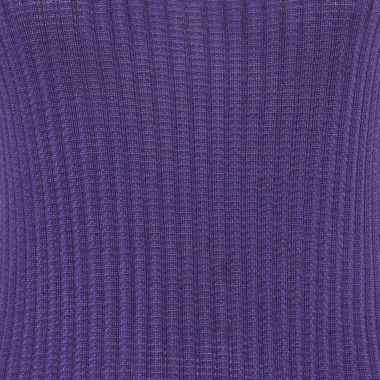 Pre Owned M Missoni Purple Knit Tank Top L