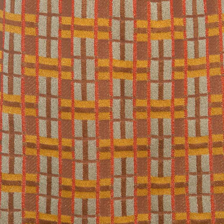 Pre Owned M Missoni Multicolor Lattice Knit A Line Mini Skirt M