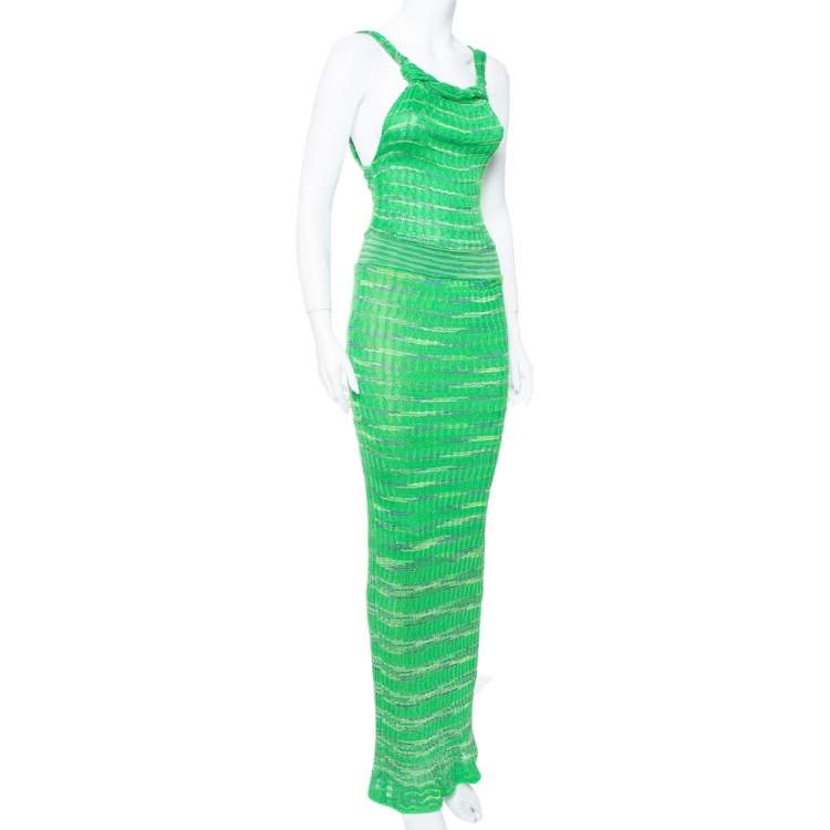 Green 2025 missoni dress