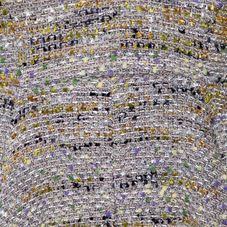 Pre Owned M Missoni Multicolored Lurex Knit Sleeveless Pleated Short Dress S