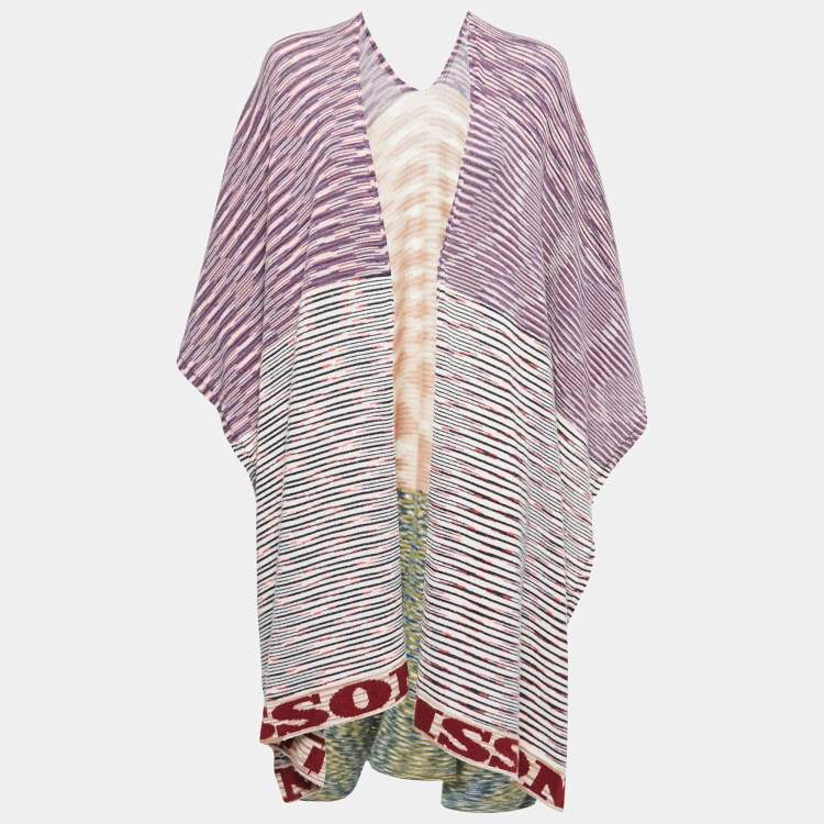 M missoni discount patterned poncho