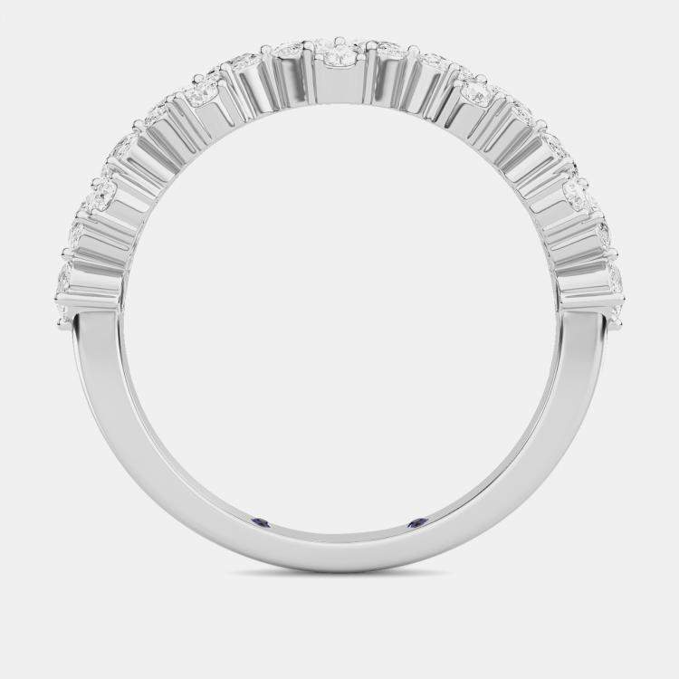 Pre Owned 14K Fancy Mix Lab Grown Diamond Stones Band (1.20 Ctw)