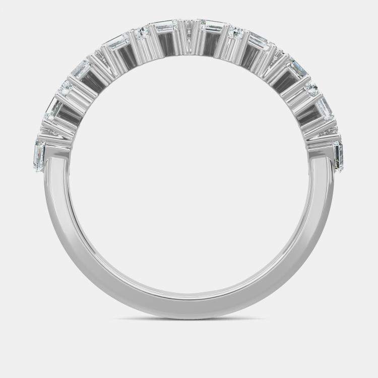 Pre Owned 14K Fancy Mix Lab Grown Diamond Stones Band (5/8 Ctw)