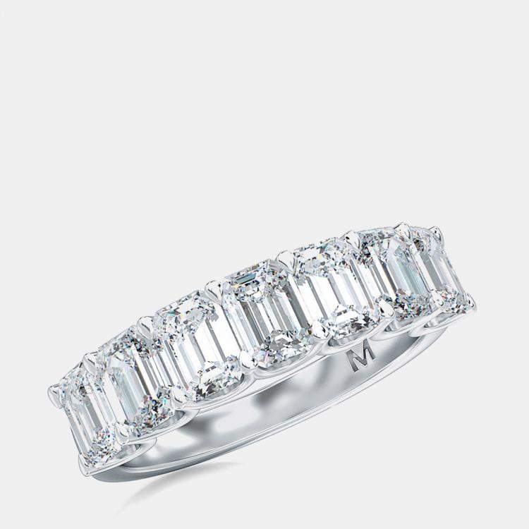 Pre Owned 7 Lab Grown Diamonds Band (1 ctw) US 7