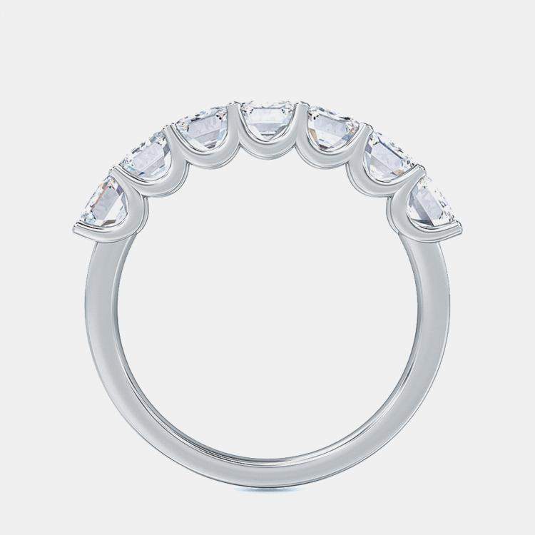 Pre Owned 7 Lab Grown Diamonds Band (1 ctw) US 7