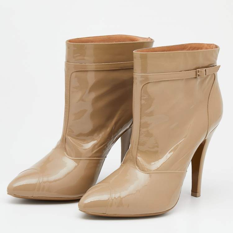 Christian Louboutin Leather Cutout Accent Western Boots - ShopStyle