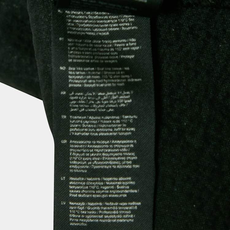 Pre Owned Maje Black Sequin Lurex Tweed Mini Dress XS