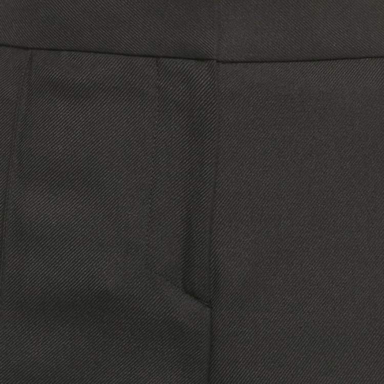 Pre Owned Maje Black Gabardine Tailored Trousers M
