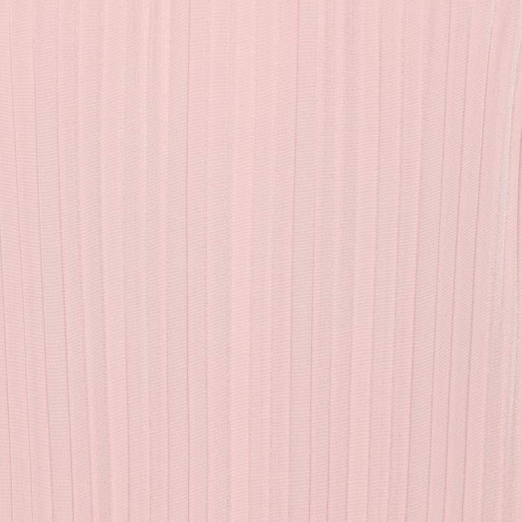 Pre Owned Maje Pink Viscose Dress S