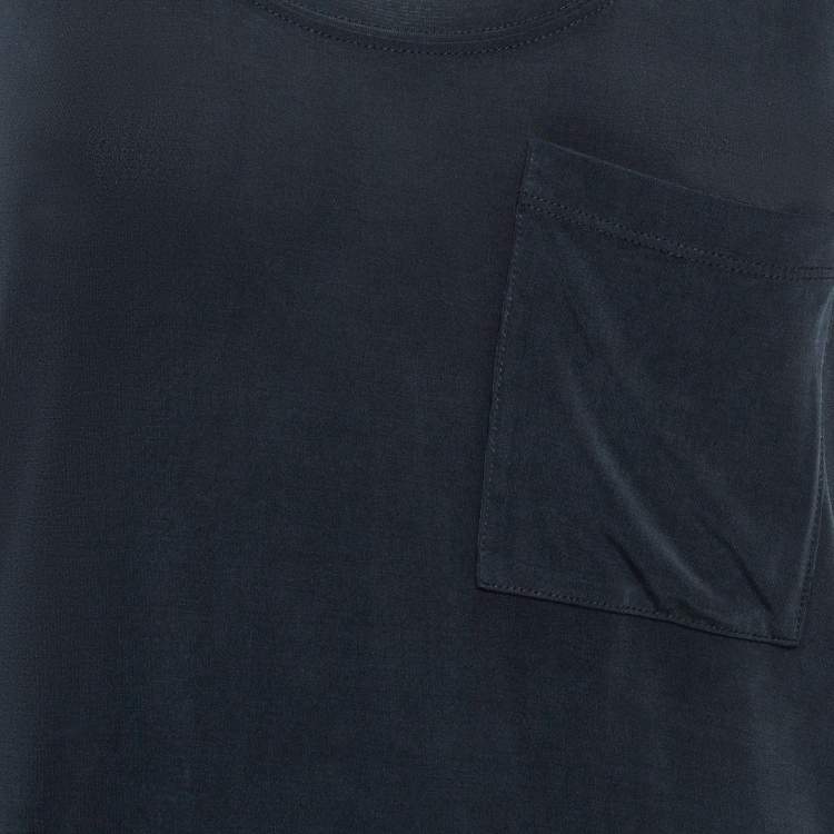 Pre Owned Maje Black Jersey Tableau Tank Top M