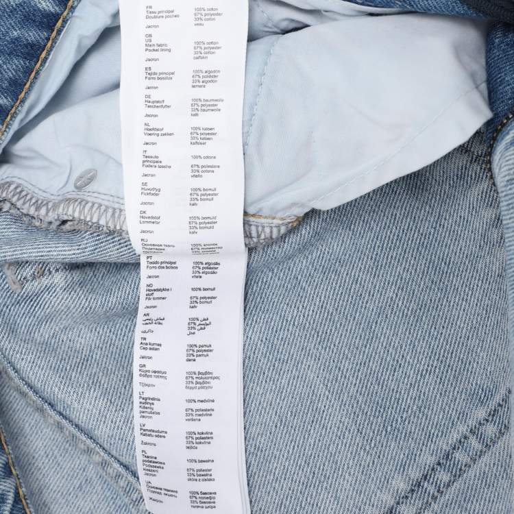 Pre Owned Maje Blue Denim Jeans S