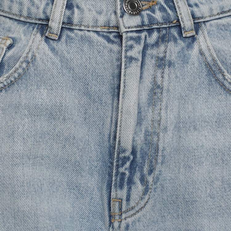Pre Owned Maje Blue Denim Jeans S