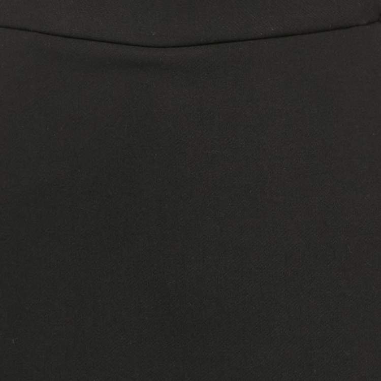 Pre Owned Maje Black Stretch Crepe Shorts XS