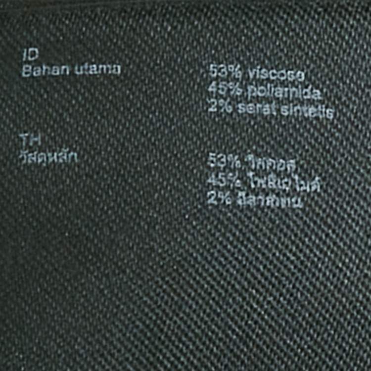 Pre Owned Maje Black Bead Detail Rib Knit Cut-Out Detail Mini Dress XS