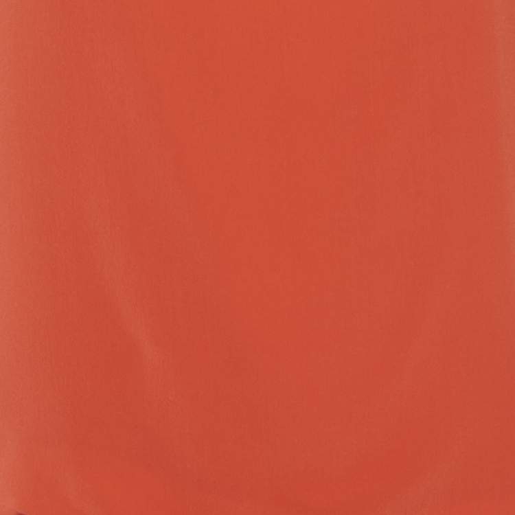 Pre Owned Maje Red Silk V-Neck Mini Dress L