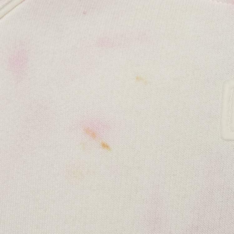 مملوكة مسبقًا Maje Pink Tie-Dye Cotton Sweatshirt M