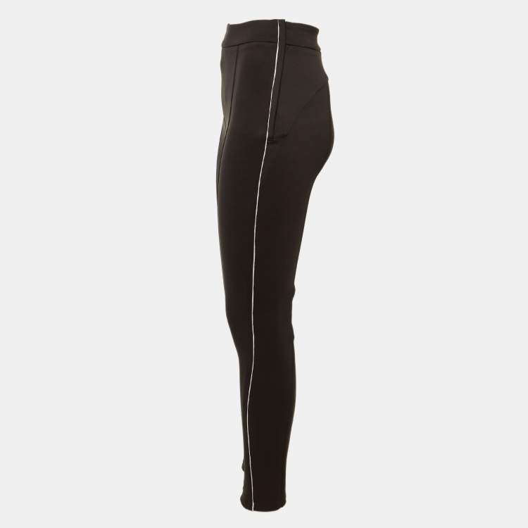 مملوكة مسبقًا Maje Black Jersey Presy Jeggings S