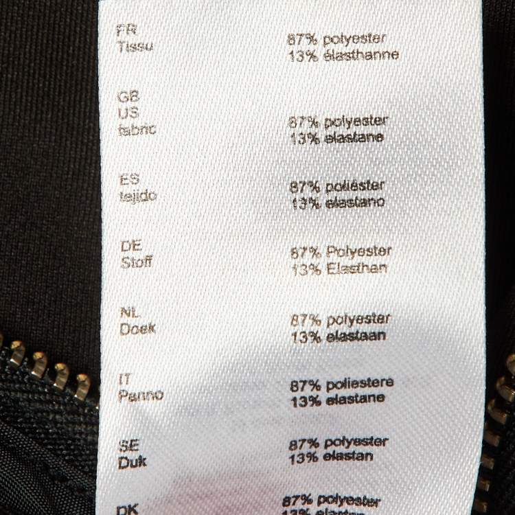 مملوكة مسبقًا Maje Black Jersey Presy Jeggings S