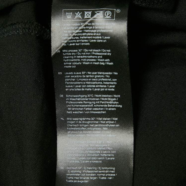 Pre Owned Maje Green Lurex Tiered Maxi Dress M