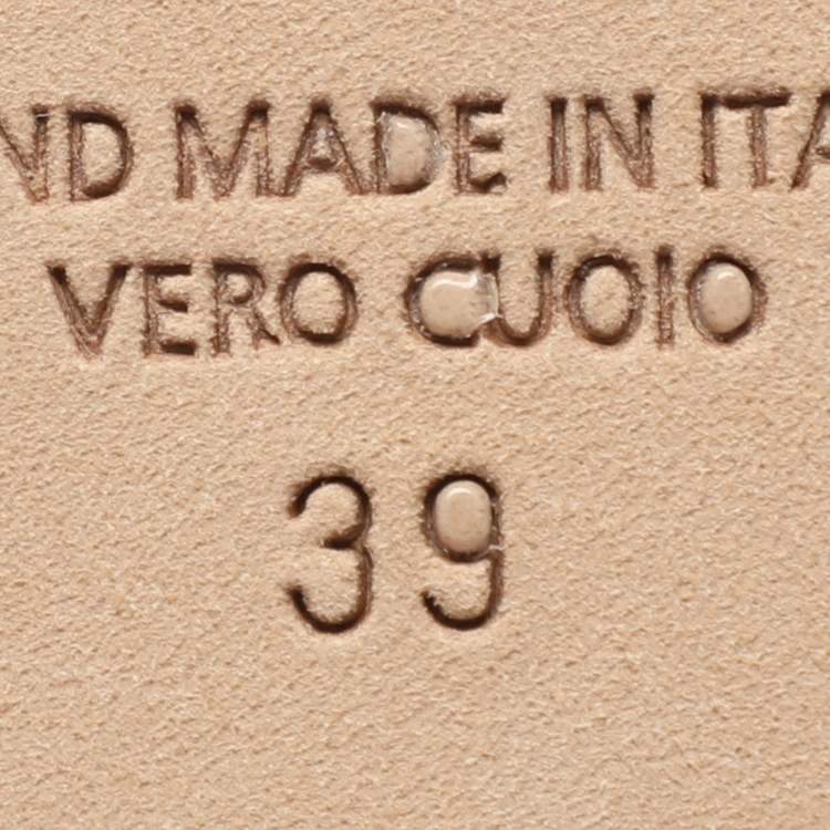 Pre Owned Malone Souliers White Lace Marla Slingback Flats Size 39