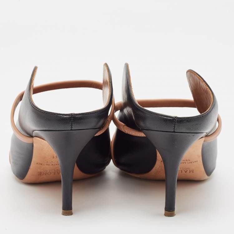 Pre Owned Malone Souliers Black Leather Maureen Pumps Size 41