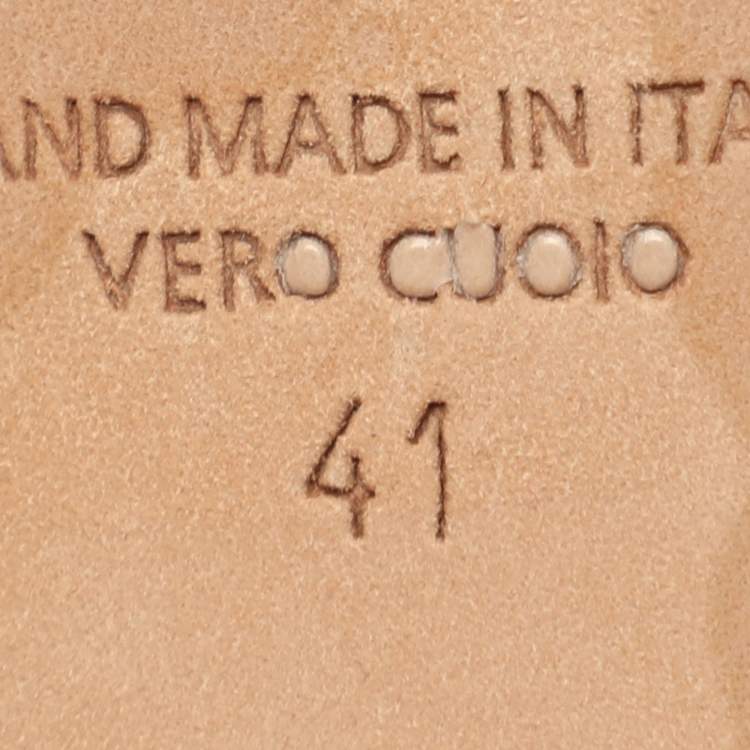 Pre Owned Malone Souliers Iona Size 41 Fuchsia Leather and PVC Mules