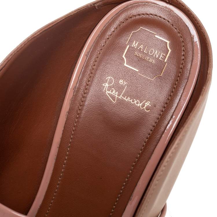 Pre Owned Malone Souliers Beige Leather Maureen Pumps Size 41
